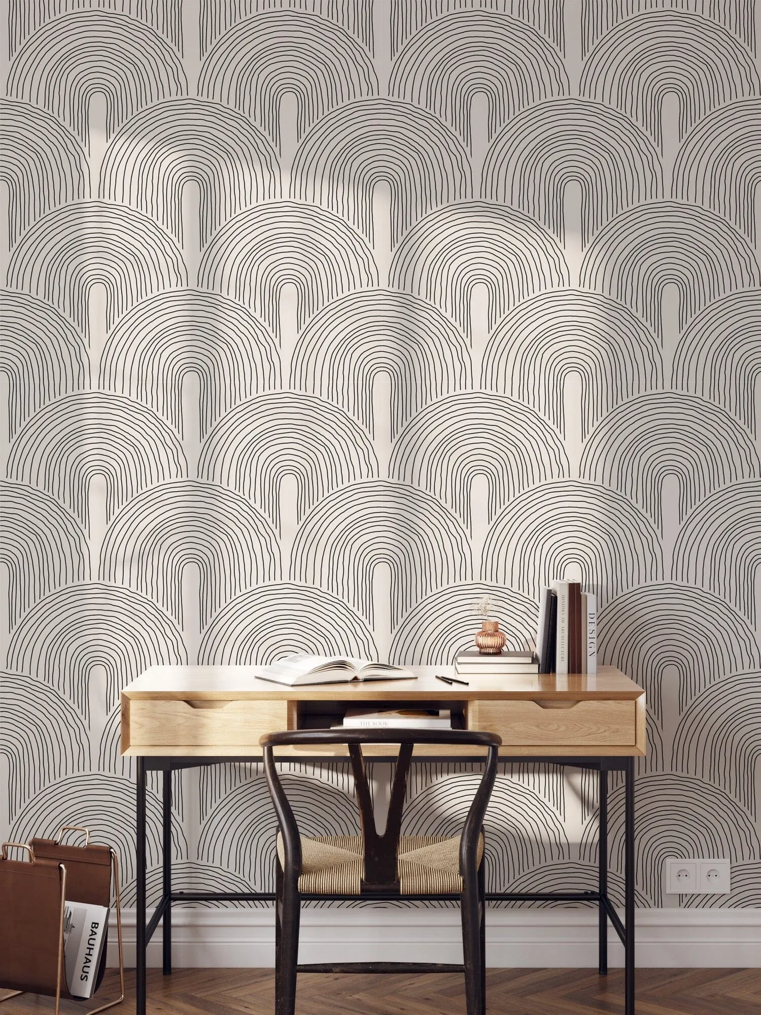 Arch Trendy Minimalist Wallpaper