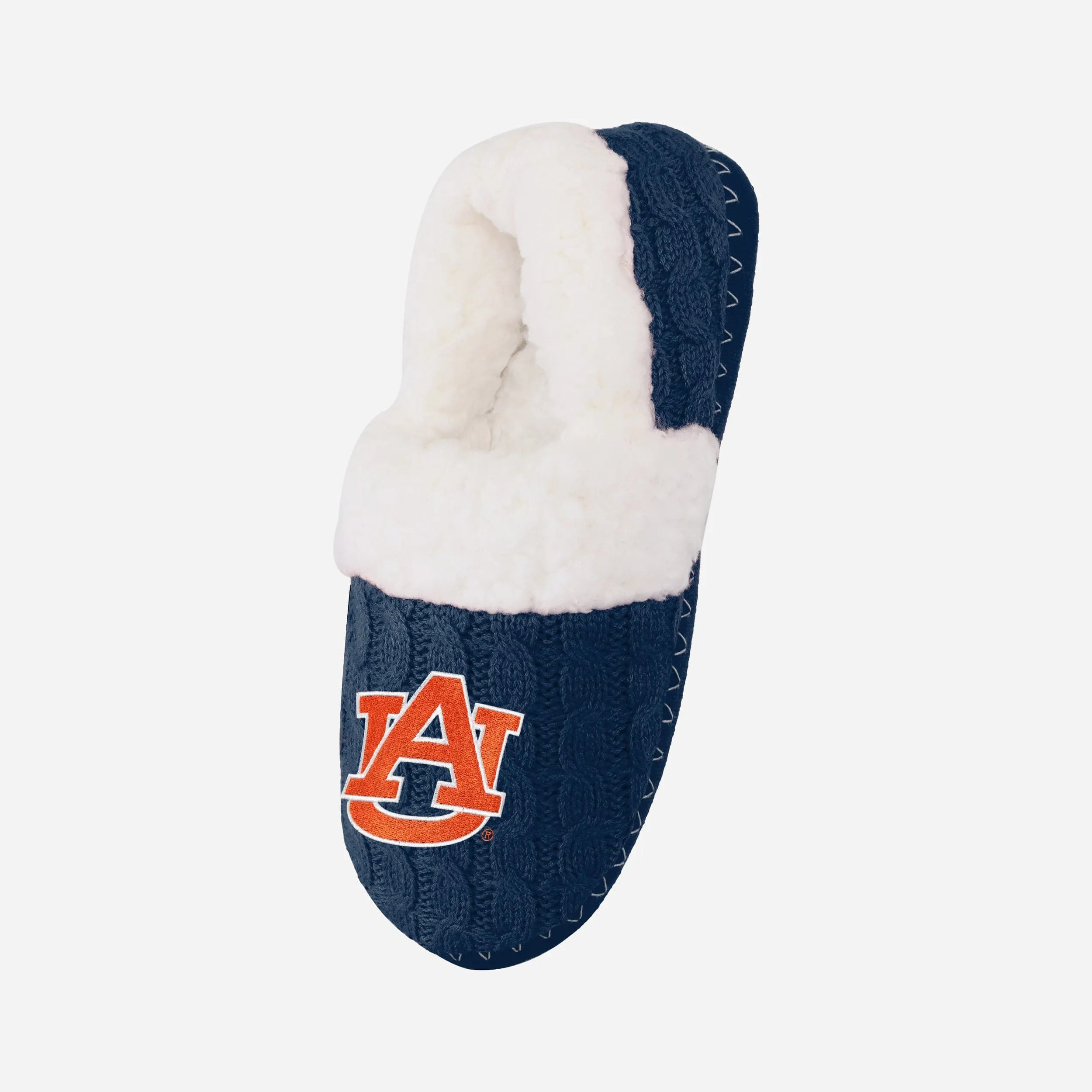 Auburn Tigers Womens Team Color Moccasin Slipper
