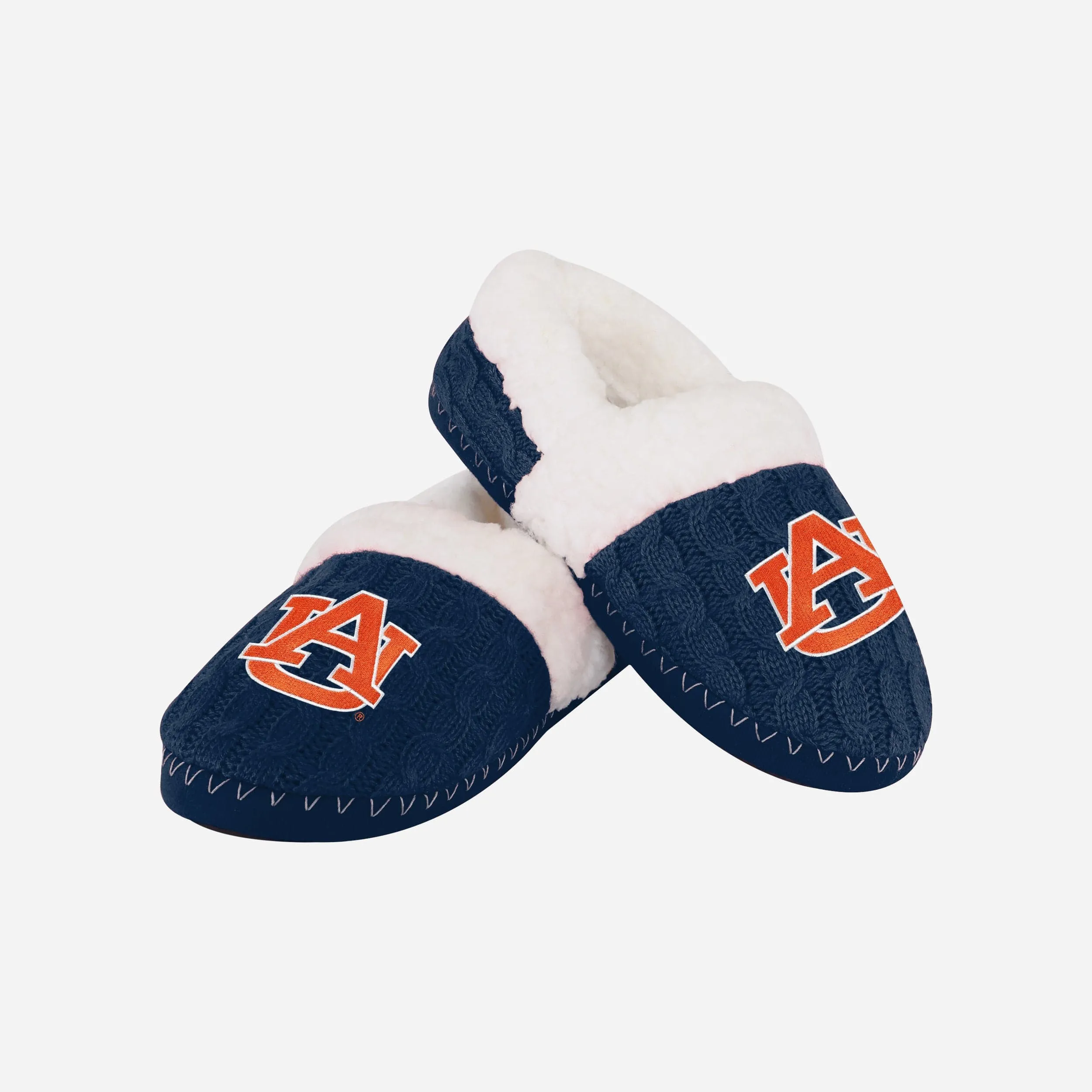 Auburn Tigers Womens Team Color Moccasin Slipper