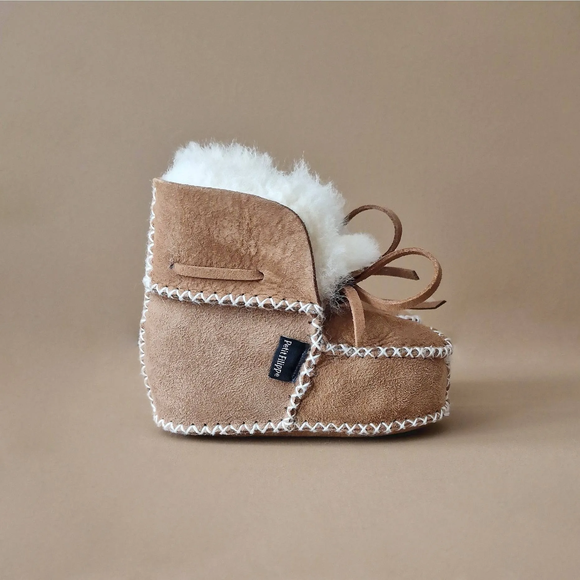Baby - Lammy Booties - Caramel