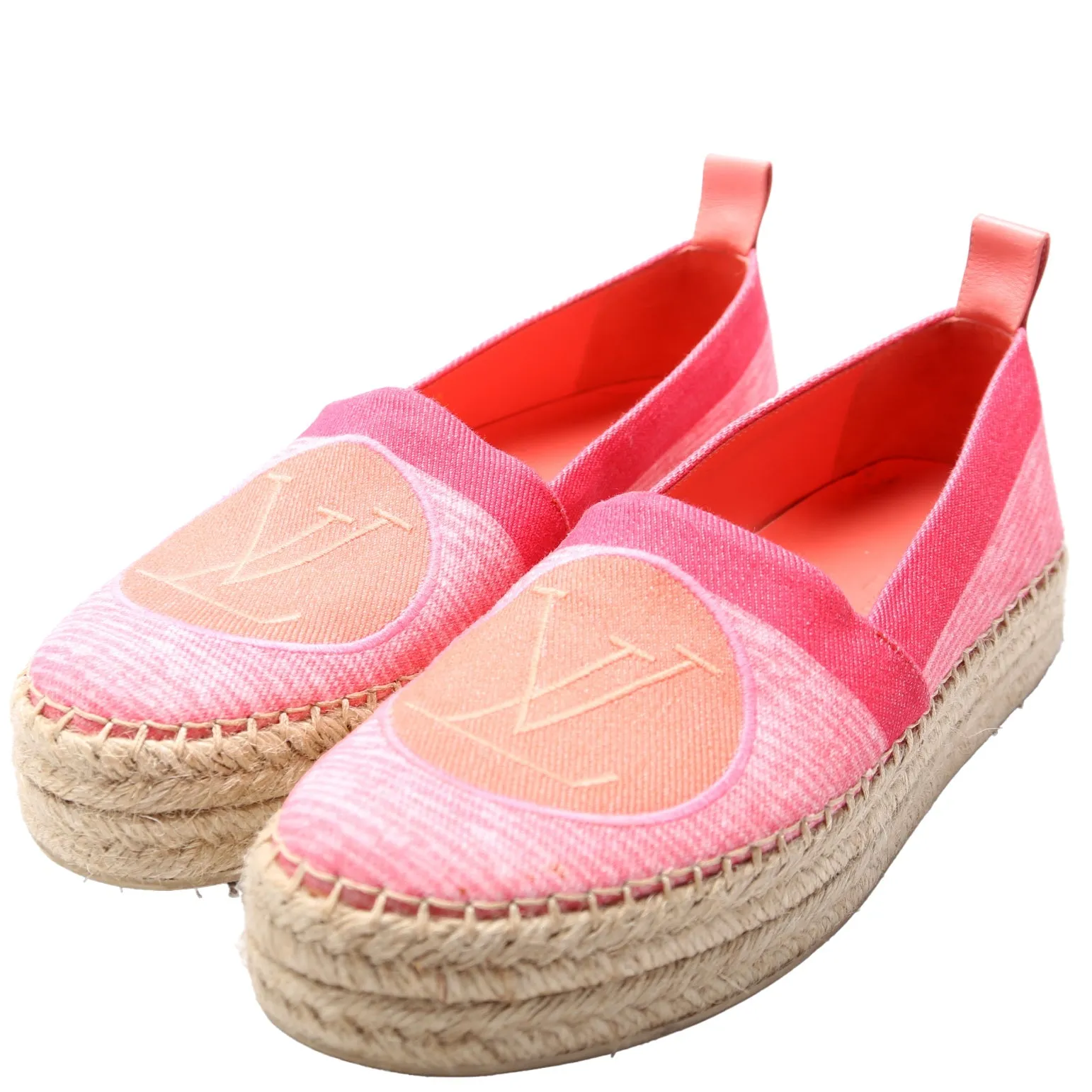 Blue Shore Canvas Espadrilles Size 37