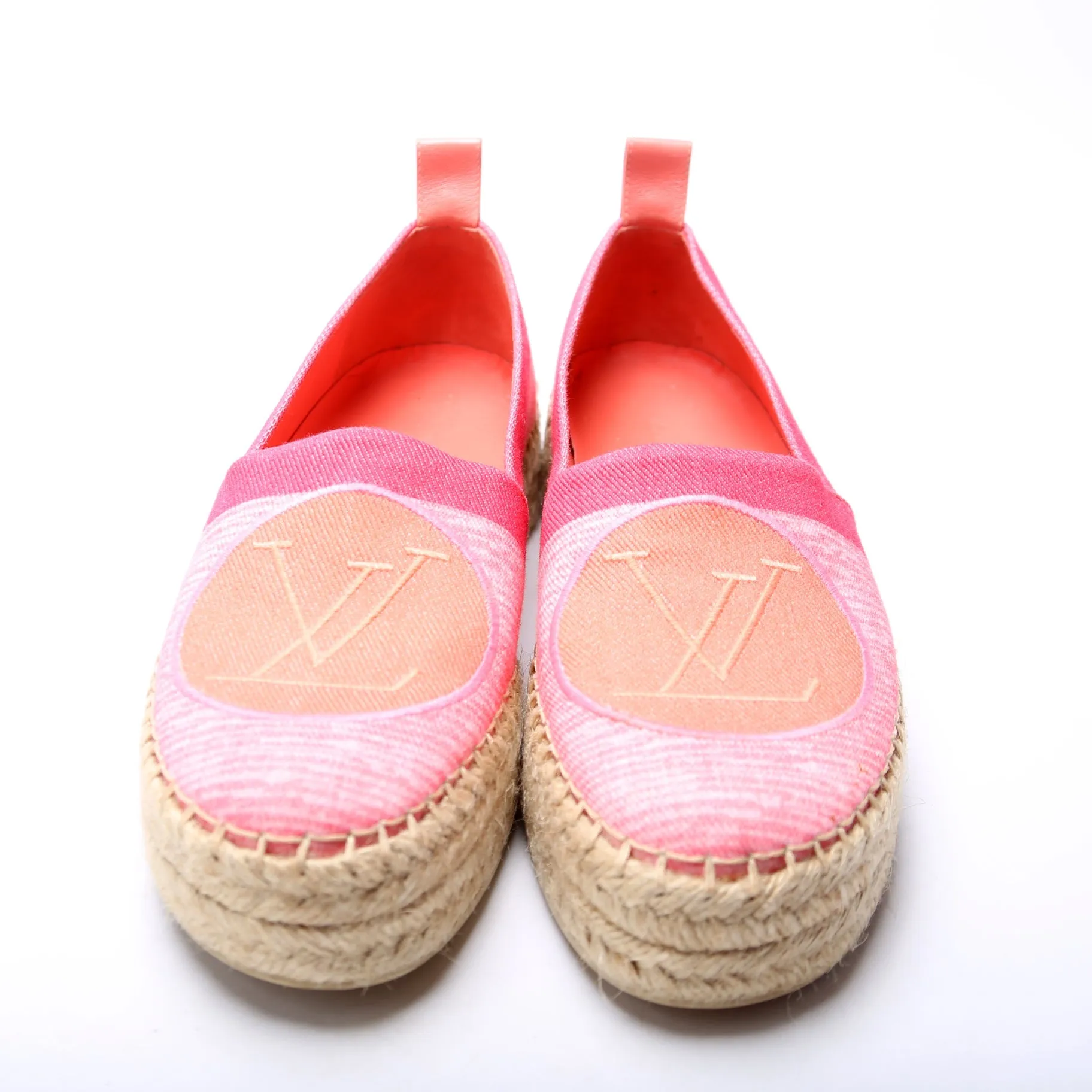 Blue Shore Canvas Espadrilles Size 37