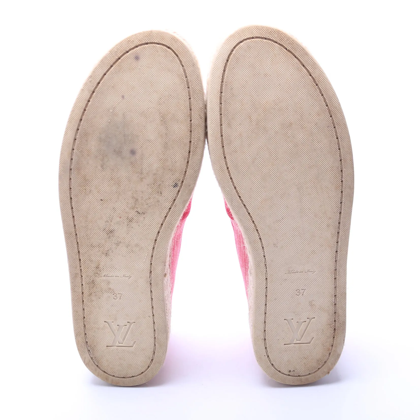 Blue Shore Canvas Espadrilles Size 37
