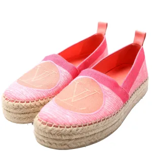 Blue Shore Canvas Espadrilles Size 37
