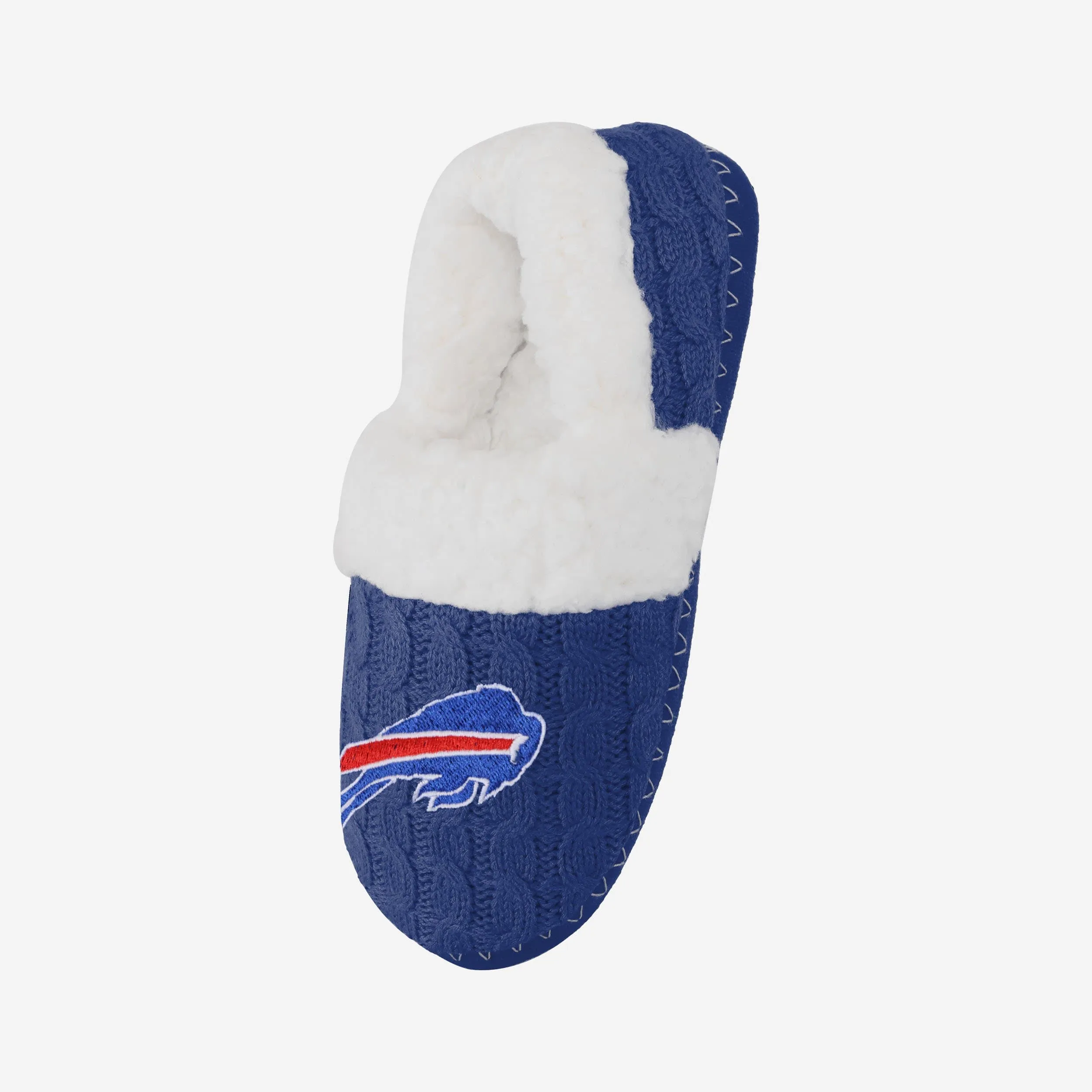 Buffalo Bills Womens Team Color Moccasin Slipper