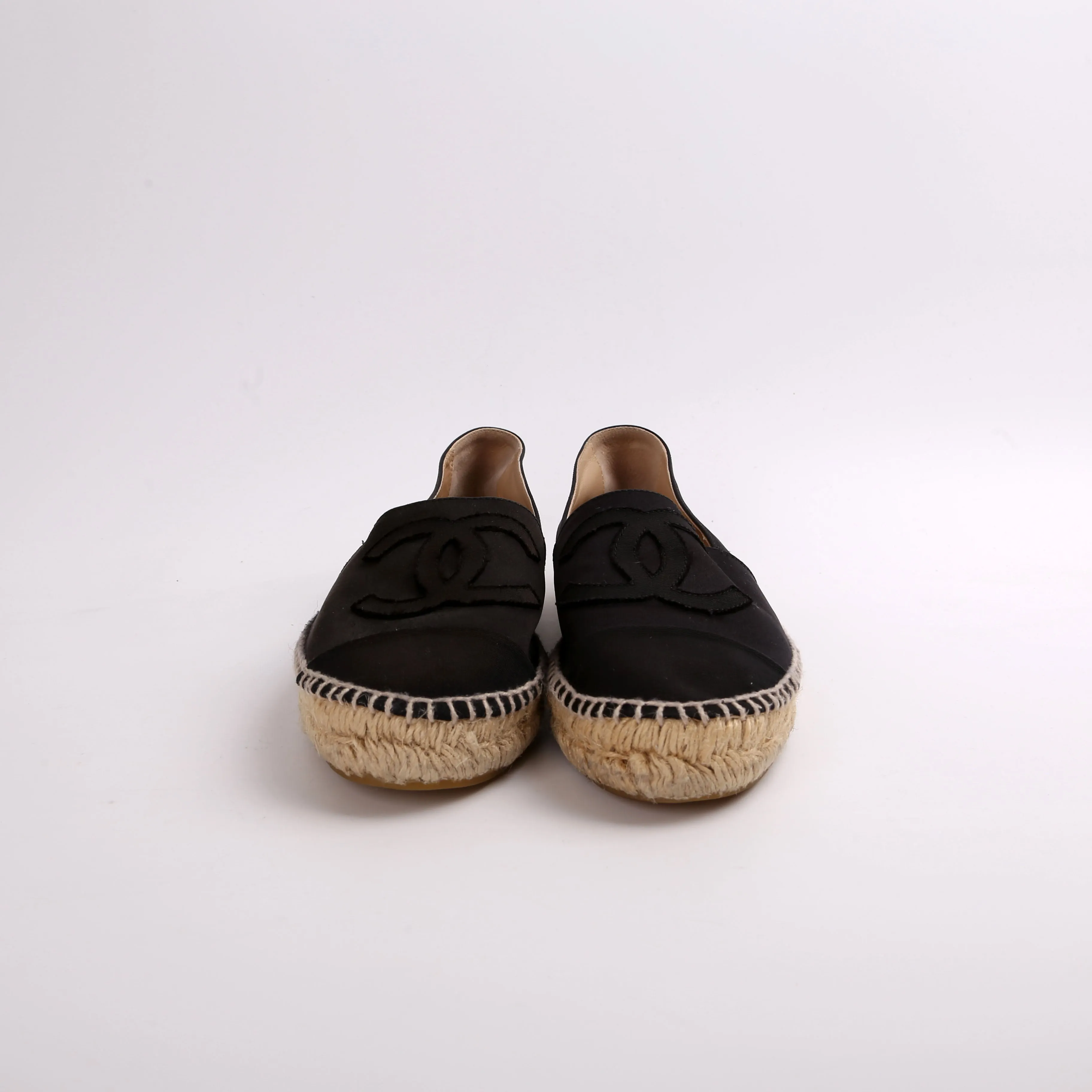 CC Satin Espadrilles Size 39