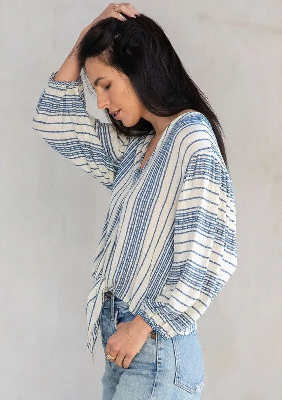 Cosima Tie Front Top
