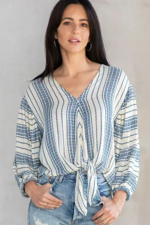 Cosima Tie Front Top