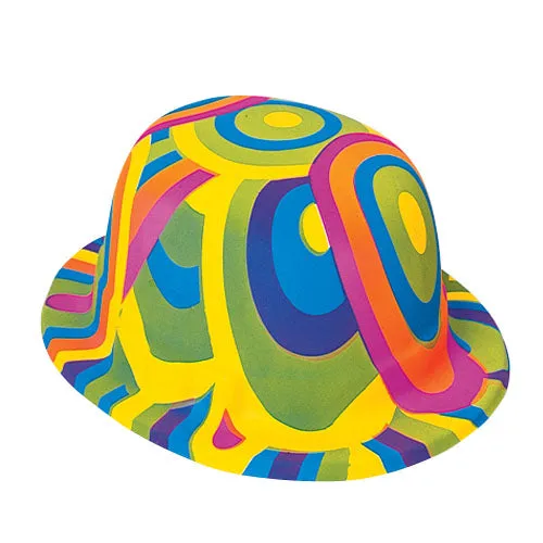 Costume Rainbow Derbies (One Dozen)