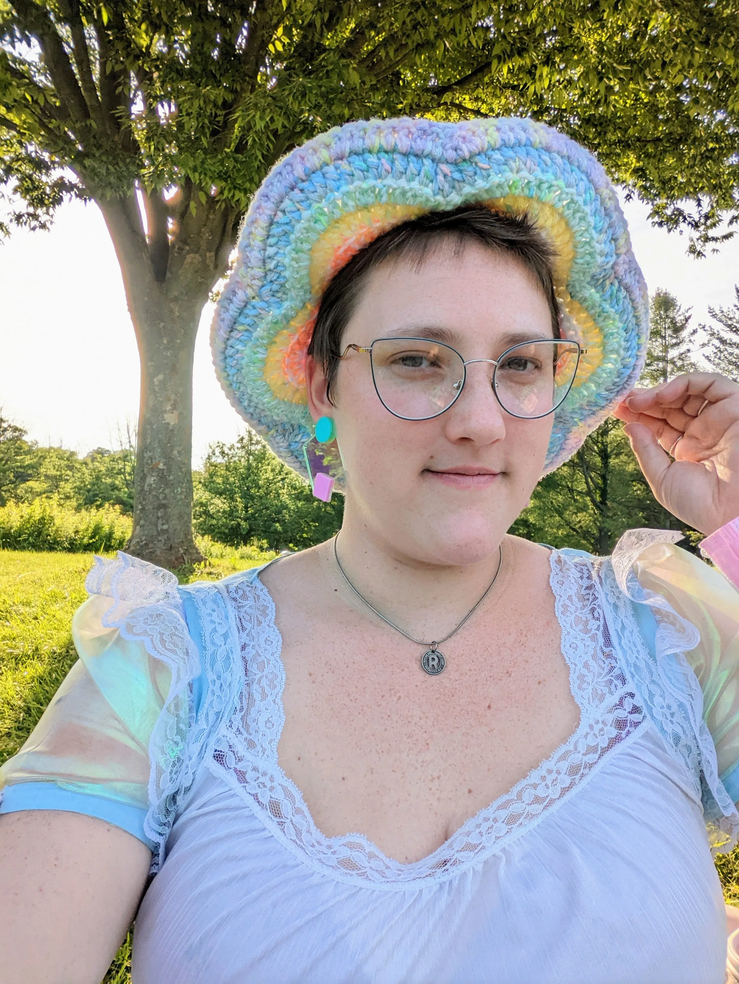'Daisy Derby' Hat Downloadable Crochet Pattern