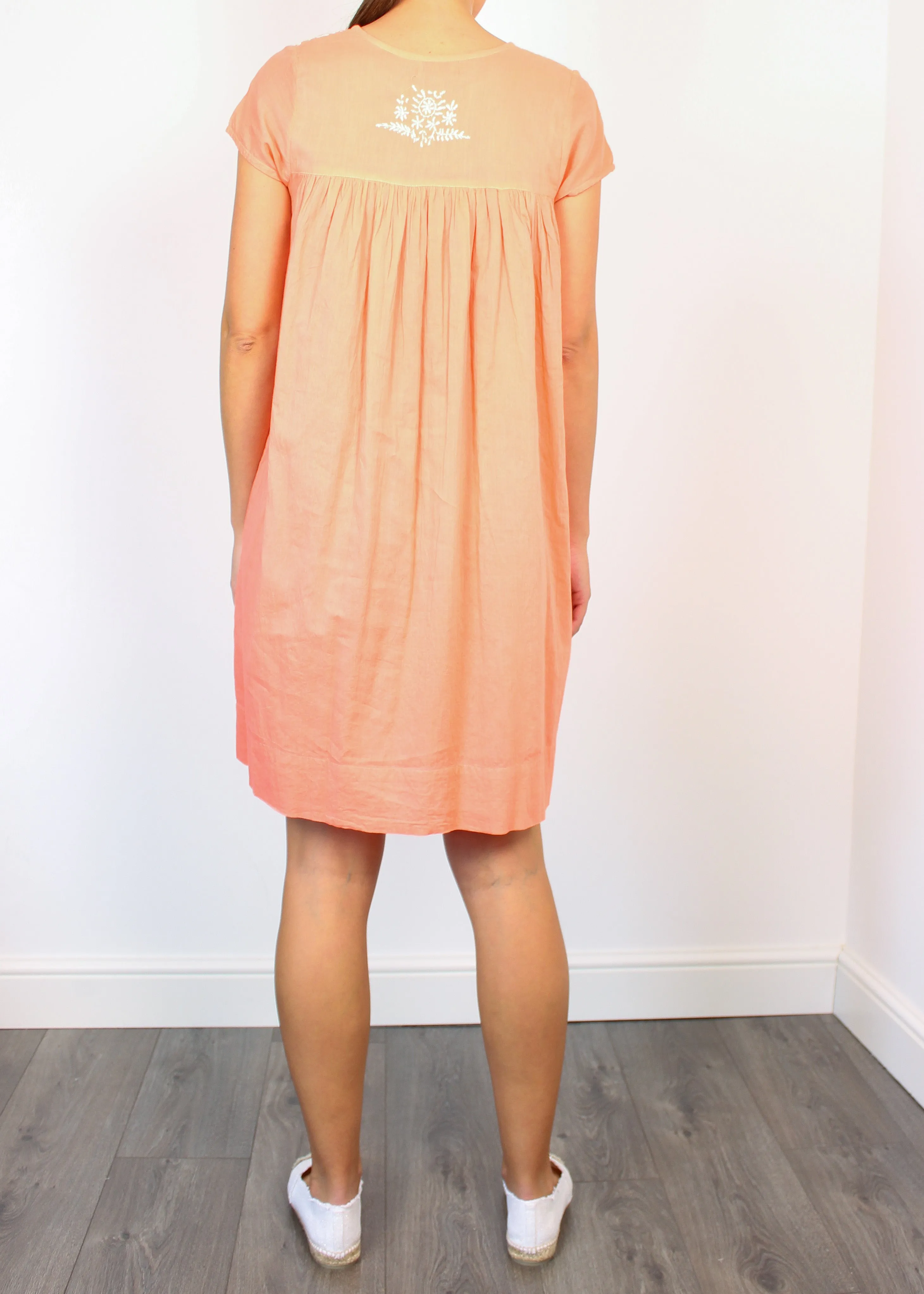 DREAM Beatrice Dress in Coral