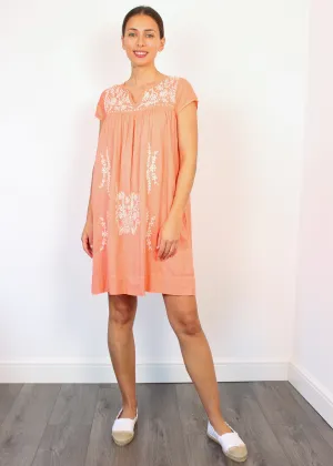DREAM Beatrice Dress in Coral