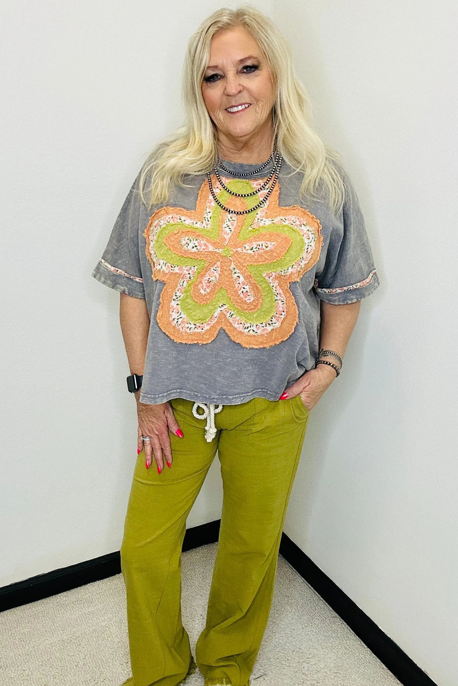 Flo Flower Patch Boho Top