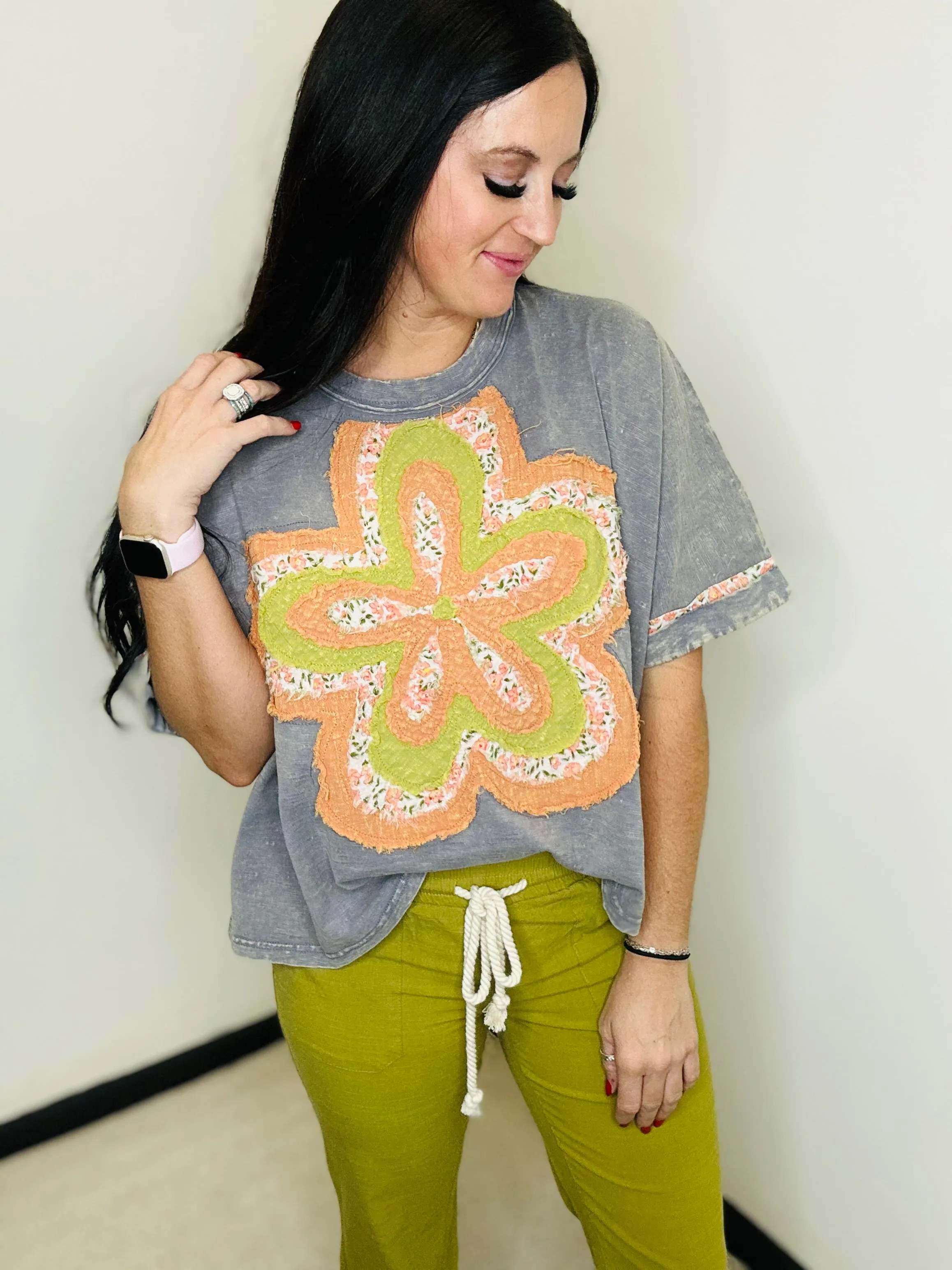 Flo Flower Patch Boho Top