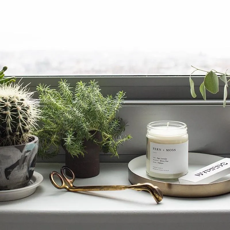 Minimalist Candle (Fern   Moss)