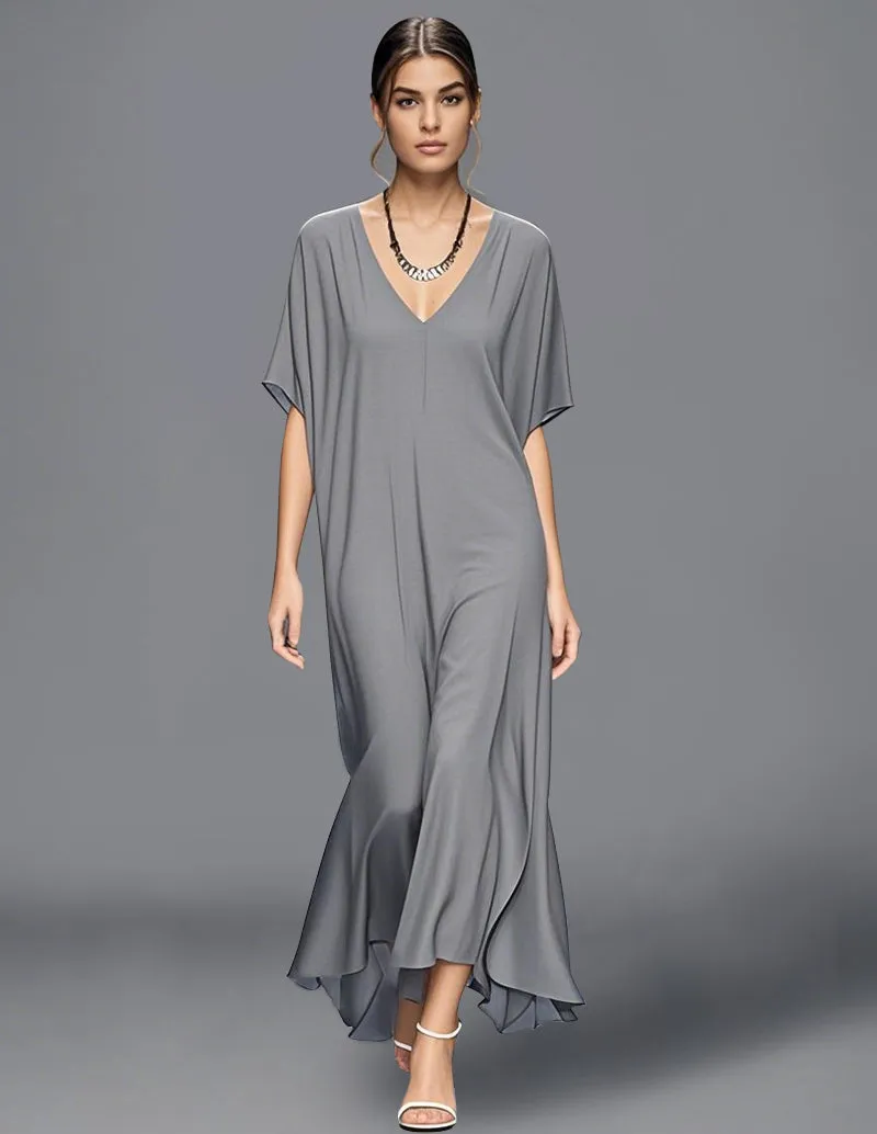 Minimalist Flowy Maxi Dress