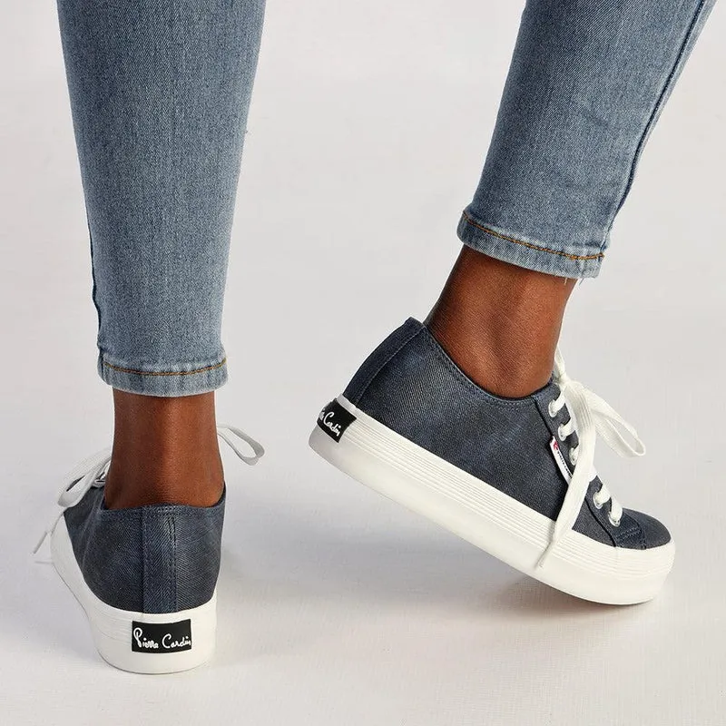 Pierre Cardin Sandrine 1 Sneaker - Navy/White