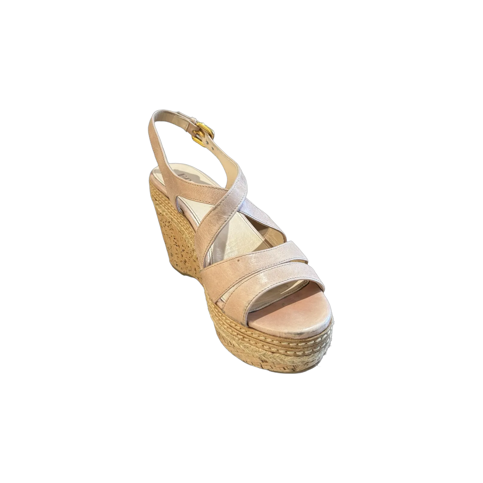 Prada Leather Espadrilles (Size 36.5)