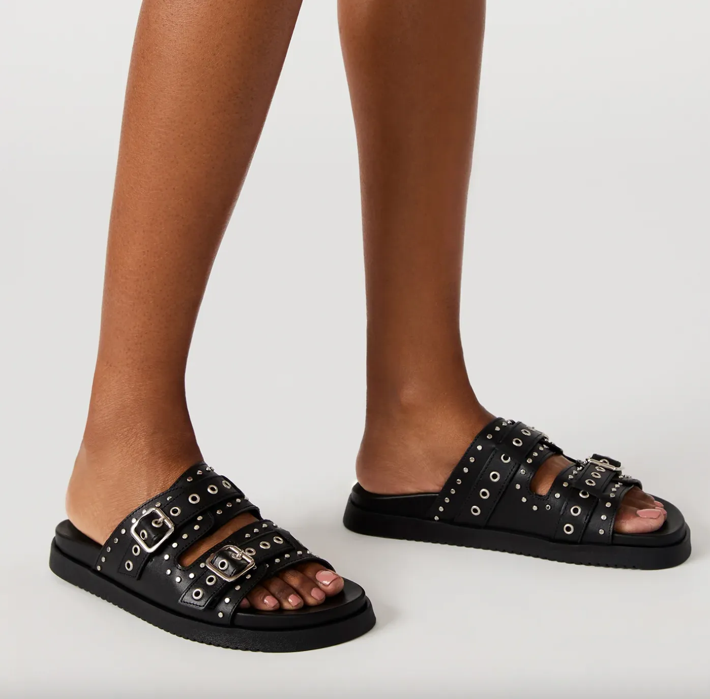 sm melanie flatform slide